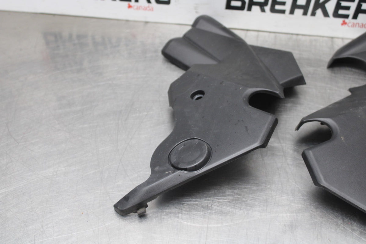 12-16 KAWASAKI NINJA 650 EX650F ABS RIGHT LEFT FRAME MID COVERS COWLS BB860