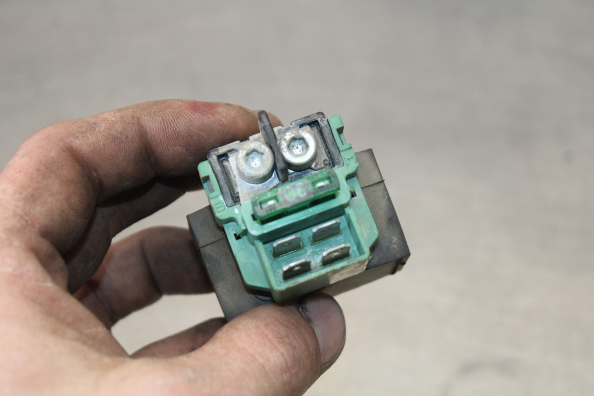 03-08 HONDA VTX1300C ENGINE STARTER RELAY STARTING MOTOR SWITCH BB868
