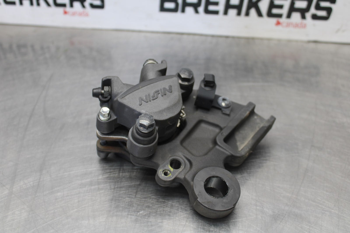 23 KAWASAKI NINJA 650 EX650 REAR BACK BRAKE CALIPER W MOUNT BRACKET BB920