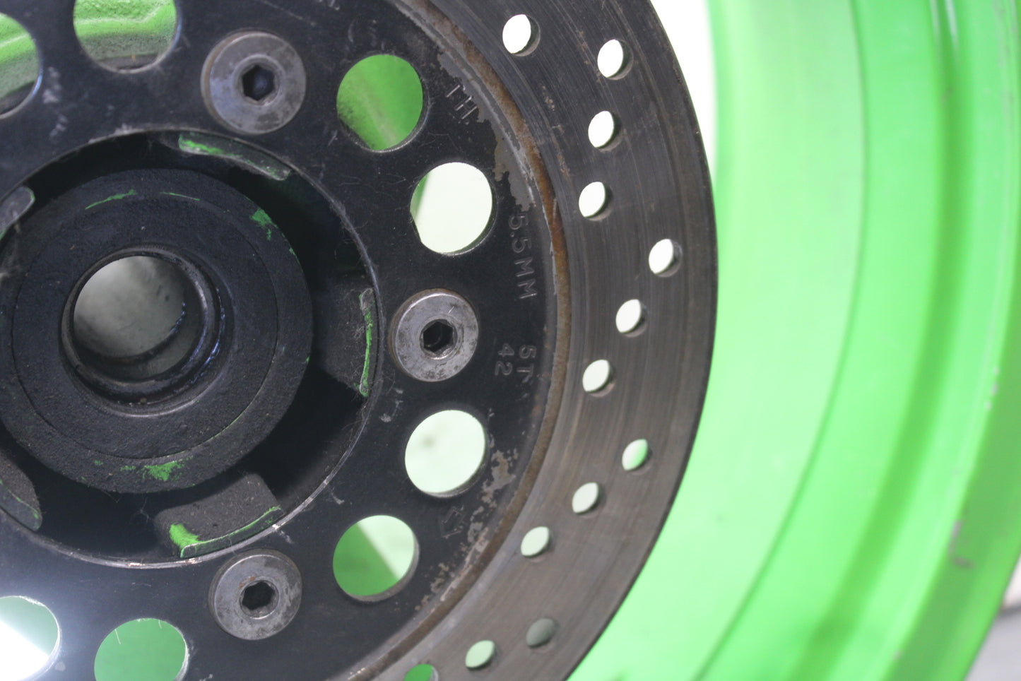 96-03 KAWASAKI NINJA ZX9R REAR WHEEL BACK RIM BB05