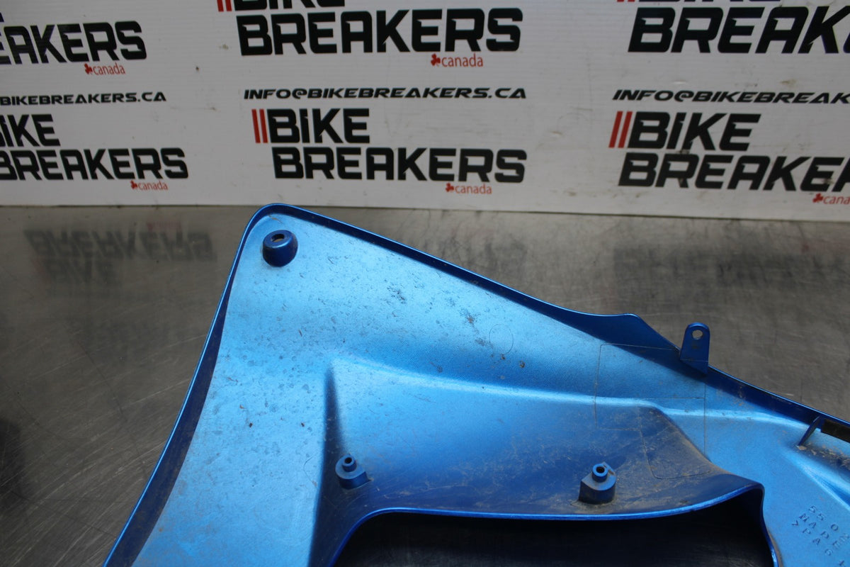 06 KAWASAKI NINJA 650 EX650 LEFT MID UPPER SIDE FAIRING COWL PLASTIC BB823