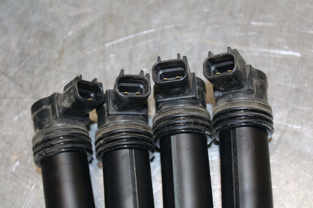 19-23 KAWASAKI NINJA ZX6R IGNITION COILS COIL SPARK PLUG CAPS BB701