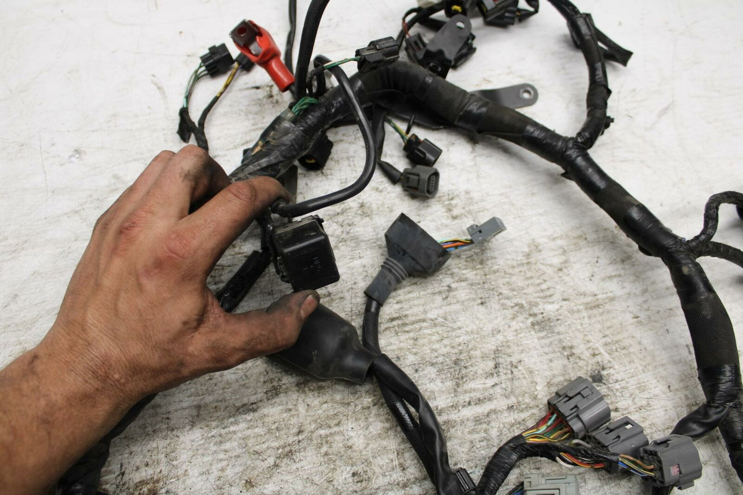 13-18 KAWASAKI NINJA ZX6R MAIN  WIRING HARNESS MOTOR WIRE LOOM 26031-1548  BB311