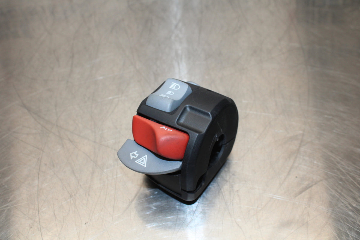 06-12 BMW F800ST LEFT CLIP ON HANDLE HORN SIGNALS SWITCH SWITCHES BB144