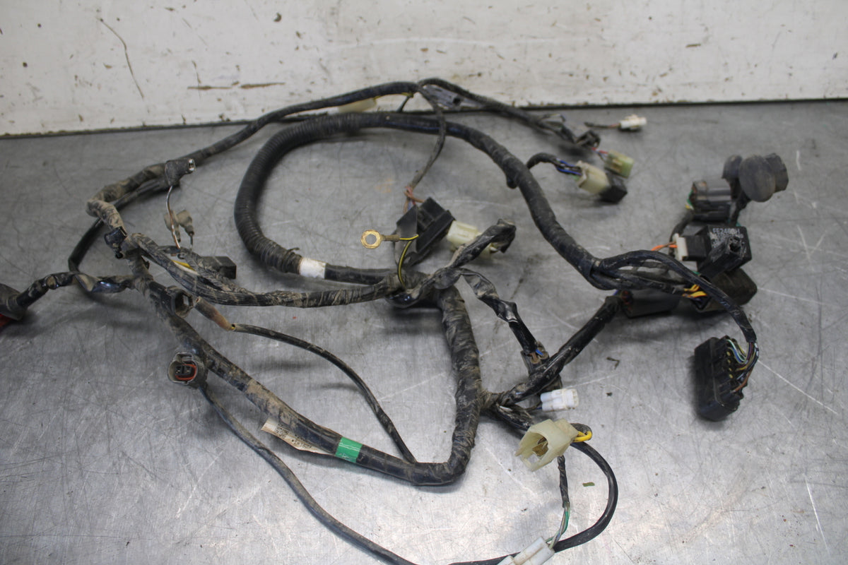 08-18 KAWASAKI KLR650 MAIN ENGINE WIRING HARNESS MOTOR WIRE LOOM BB707