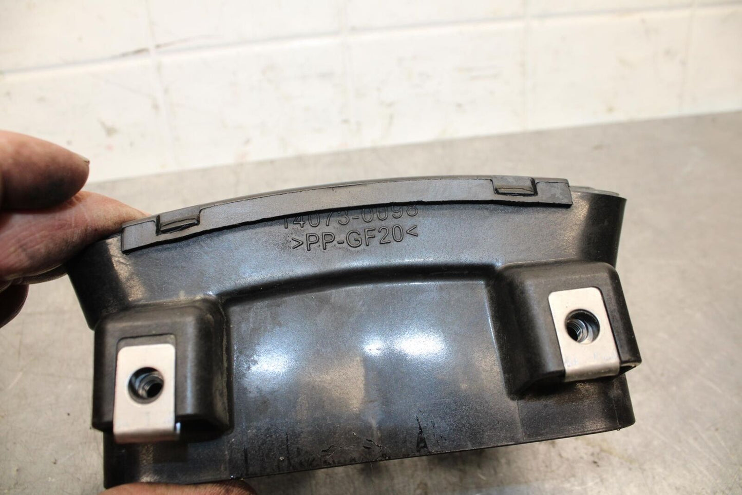 08-09 KAWASAKI NINJA ZX14R AIR INTAKE GRILL BB73