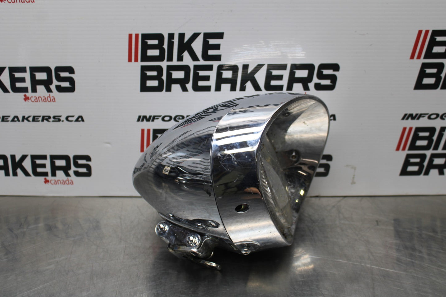 03-08 KAWASAKI VULCAN 1600 SINGLE HEADLIGHT HEAD LAMP LIGHT