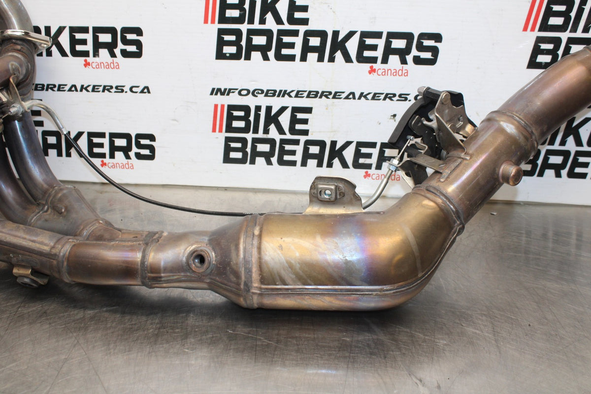 18 SUZUKI GSXR1000 EXHAUST HEADER PIPES MANIFOLD BB00