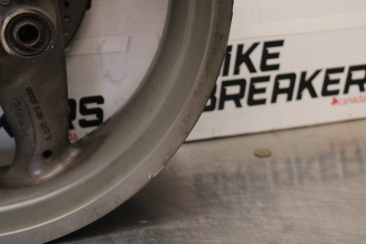 05 DUCATI SUPERSPORT 800 REAR WHEEL BACK RIM & ROTOR BB913