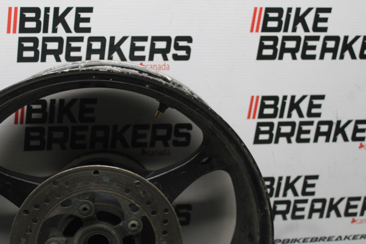06-07 SUZUKI GSXR750 REAR WHEEL BACK RIM & ROTOR BB863