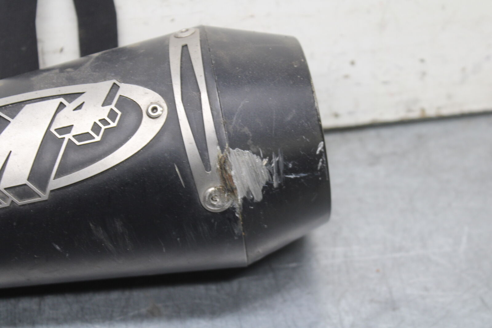 12-13 KAWASAKI Z1000 M4 EXHAUST PIPE MUFFLER SLIP ON CAN SILENCER  BB743