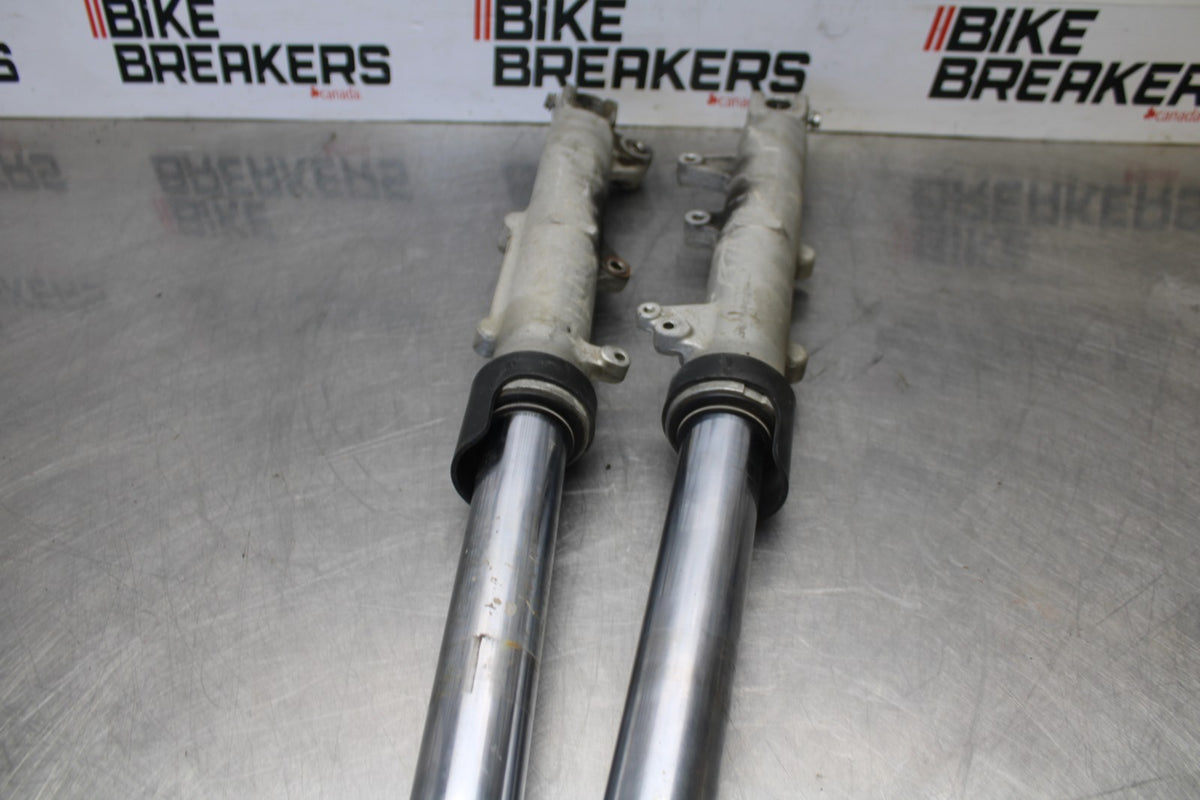 06-07 HONDA INTERCEPTOR 800 VFR800 FRONT FORKS SHOCK SUSPENSION SET PAIR BB917