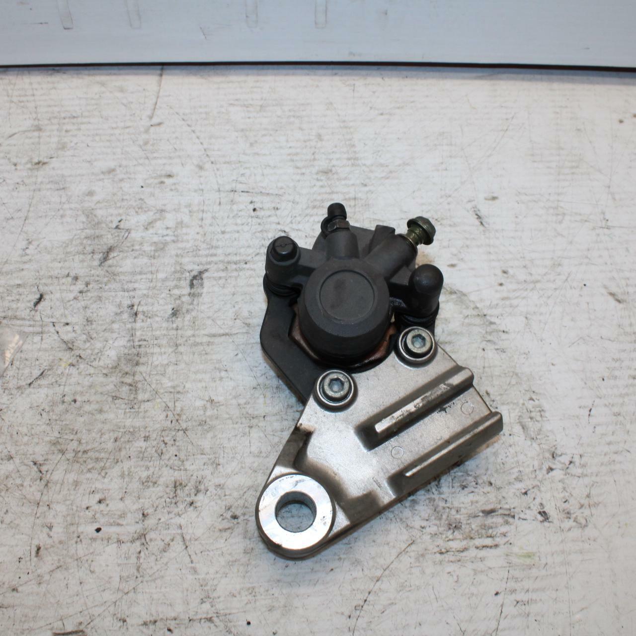 90-07 KAWASAKI ZZR 250 REAR BACK BRAKE CALIPER W MOUNT BRACKET BB298