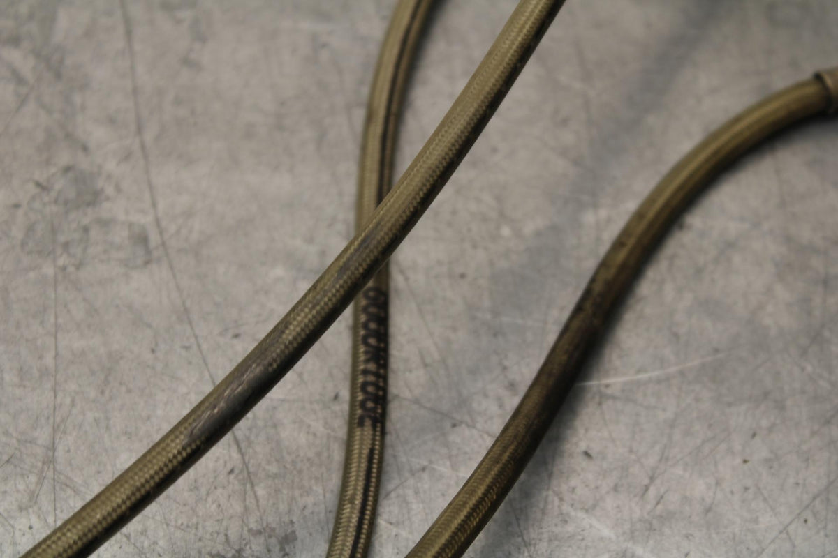 05 YAMAHA YZF R6S FRONT AND REAR BRAKE CALIPER HOSES LINES