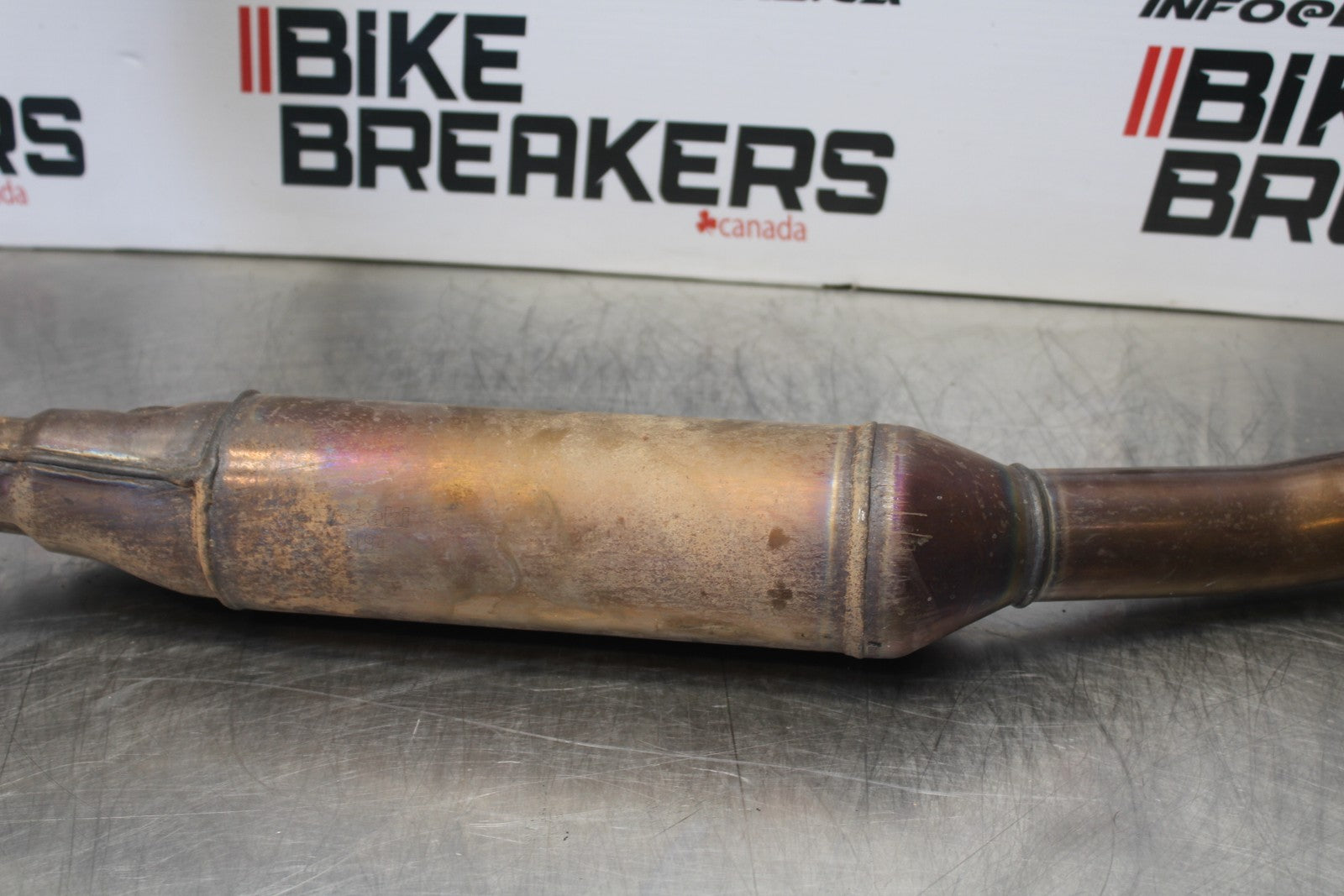 18-23 KAWASAKI NINJA 400 EX400 ABS EXHAUST HEADER PIPES MANIFOLD BB192