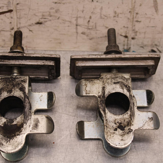 2006 Suzuki SV650S SWINGARM CHAIN TENSIONER ADJUSTMENT BRACKETS  BB65