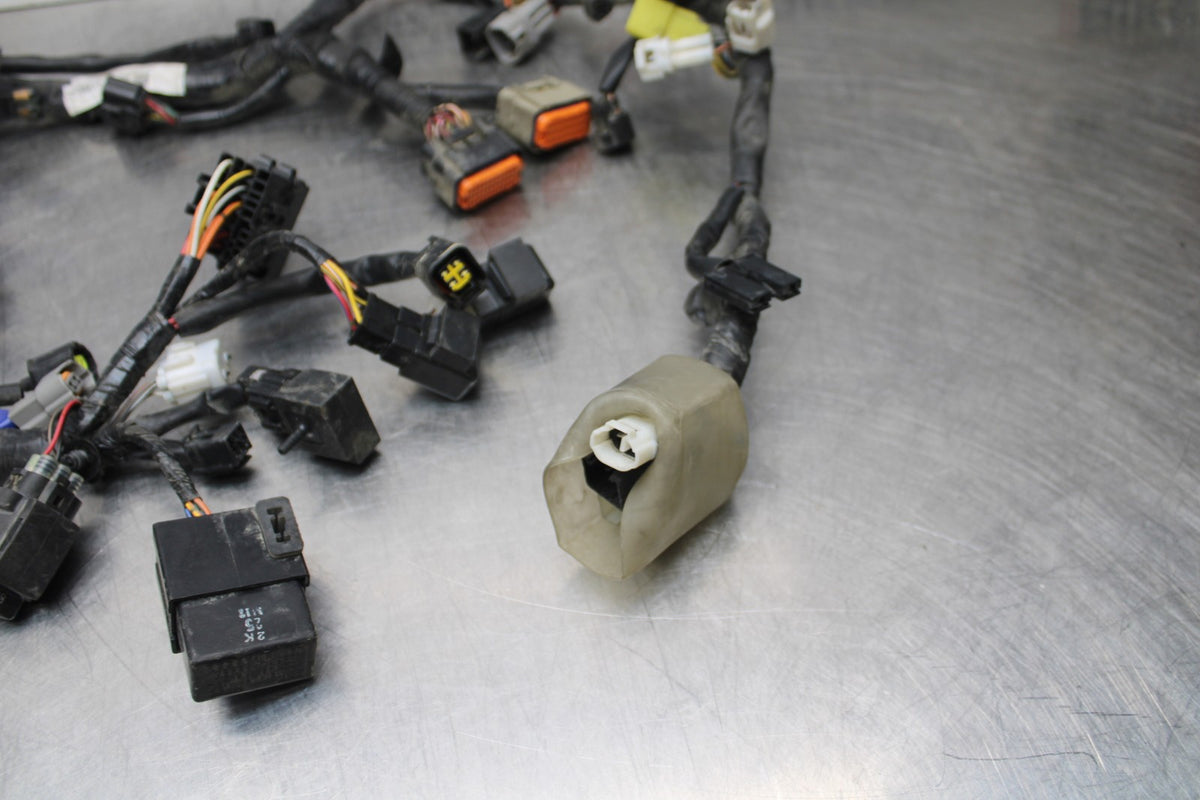 11-22 SUZUKI GSXR 600  MAIN ENGINE WIRING HARNESS MOTOR WIRE LOOM BB193