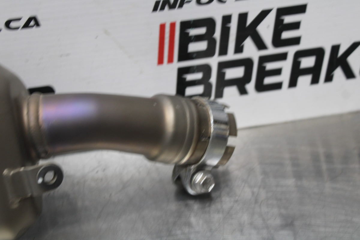 11-24 SUZUKI GSXR750 EXHAUST PIPE MUFFLER SLIP ON CAN SILENCER BB630