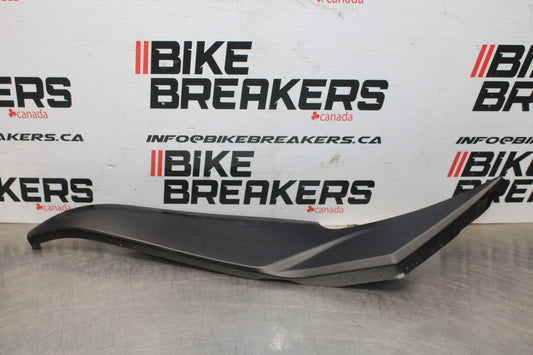 07 KAWASAKI NINJA 650 EX650 LEFT GAS TANK FUEL CELL PANEL COVER TRIM COWL  BB844