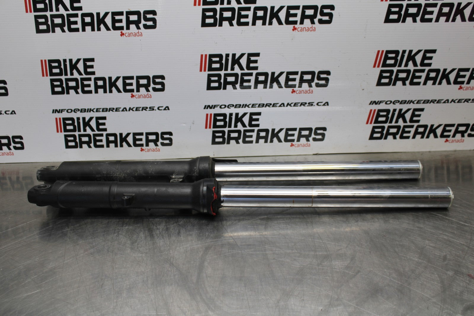 18-23 KAWASAKI NINJA 400 EX400 ABS FRONT FORKS SHOCK SUSPENSION SET PAIR BB177