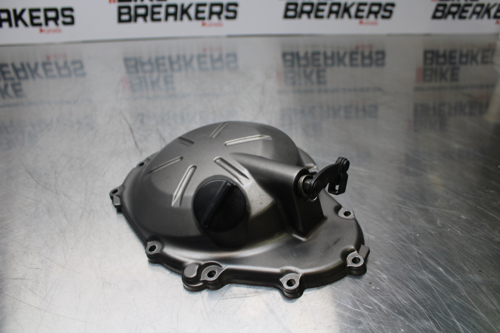 13-18 KAWASAKI NINJA ZX6R CLUTCH SIDE ENGINE MOTOR COVER BB143