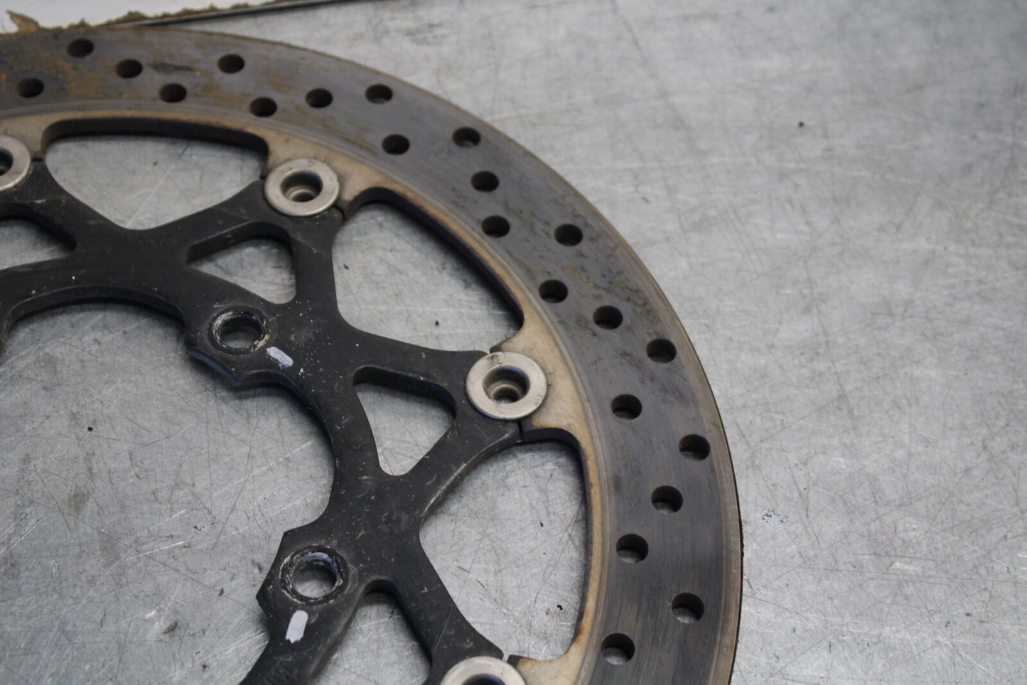 05-06 SUZUKI GSXR1000 FRONT LEFT RIGHT BRAKE ROTORS DISCS 59210-41G00 BB677