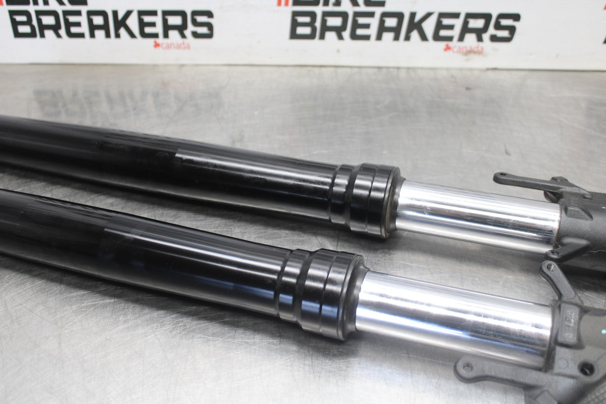 15-26 SUZUKI GSXR600 FRONT FORKS SHOCK SUSPENSION SET PAIR BB888
