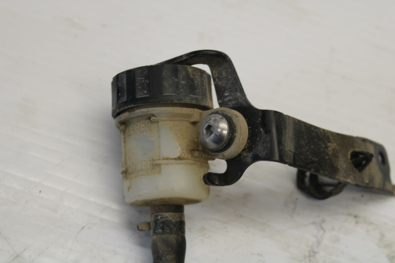 08-16 YAMAHA YZF R6 REAR BACK BRAKE MASTER CYLINDER W RESERVOIR BB273
