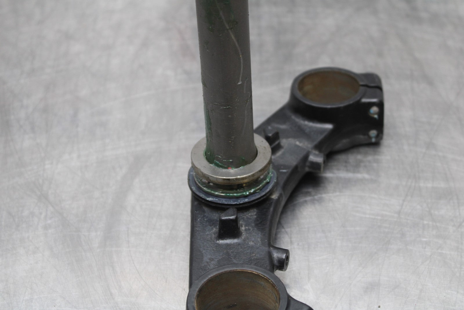 18-23 KAWASAKI NINJA 400 EX400 FRONT FORKS CLAMP LOWER TRIPLE TREE STEM BB177