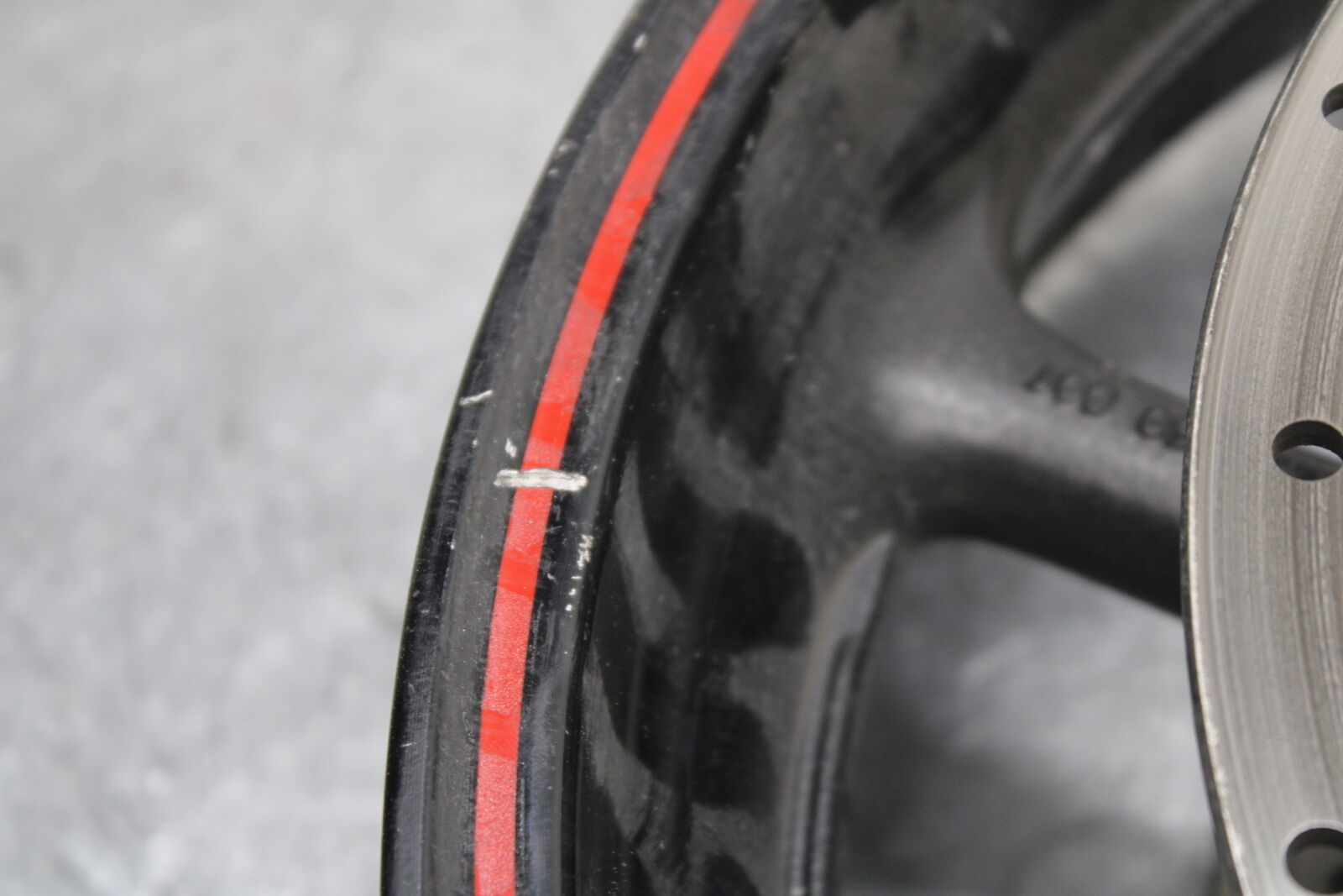 06 YAMAHA YZF R6 FRONT WHEEL FRONT RIM BB716