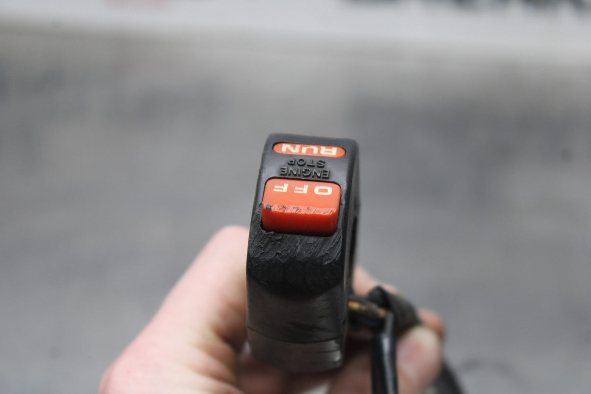02-03 HONDA CBR954RR RIGHT CLIP ON HANDLE KILL OFF START SWITCH SWITCHES BB497