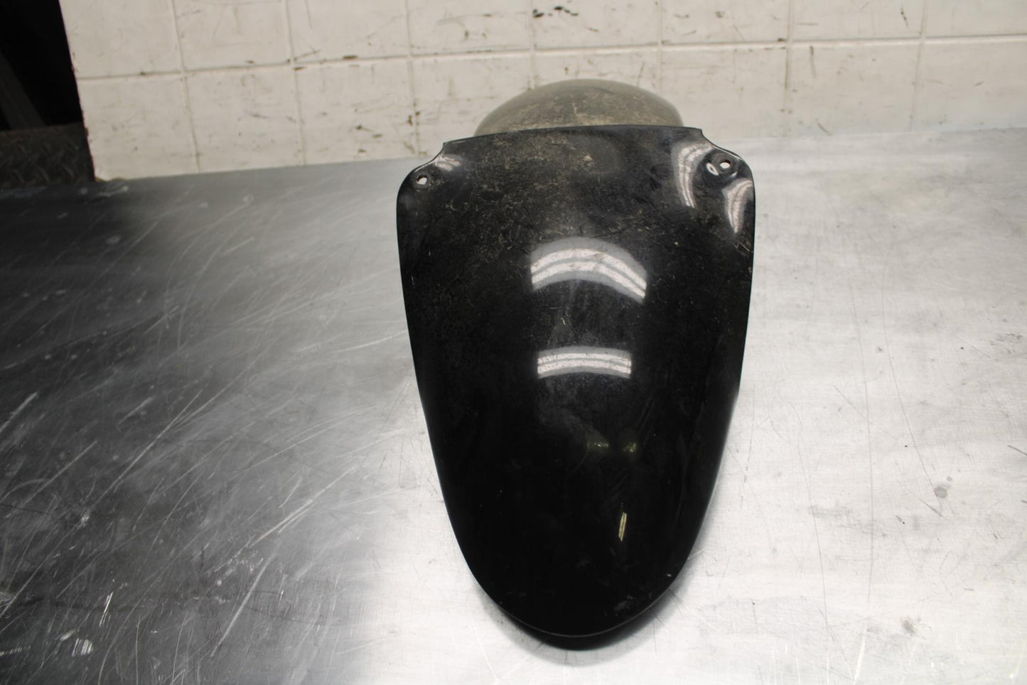 00-02 KAWASAKI NINJA ZX6R ZX600J FRONT WHEEL FENDER FAIRING 35004-1421-E1 BB489