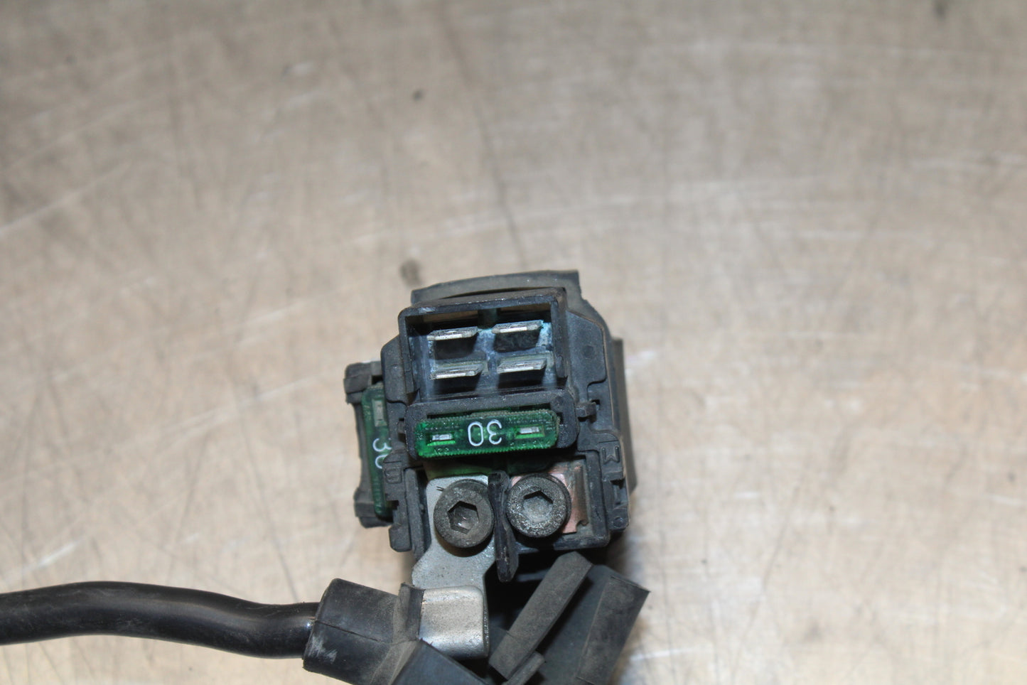 04-05 KAWASAKI NINJA ZX10R ENGINE STARTER RELAY STARTING MOTOR SWITCH BB163