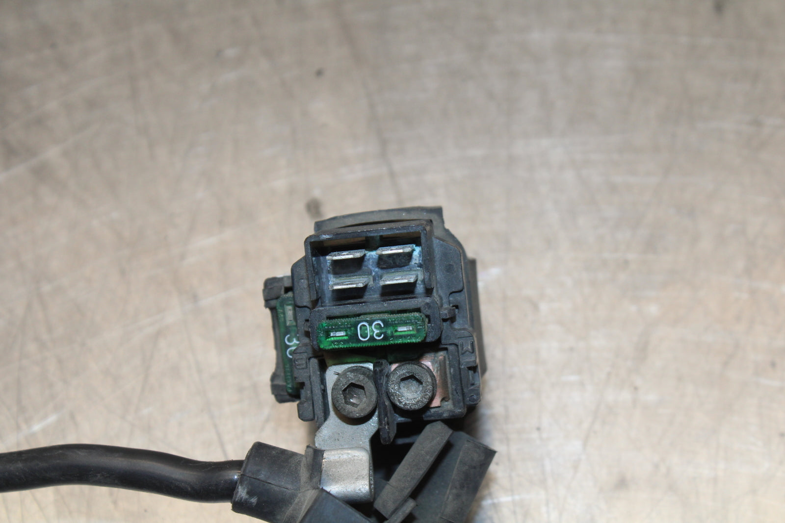 04-05 KAWASAKI NINJA ZX10R ENGINE STARTER RELAY STARTING MOTOR SWITCH BB163