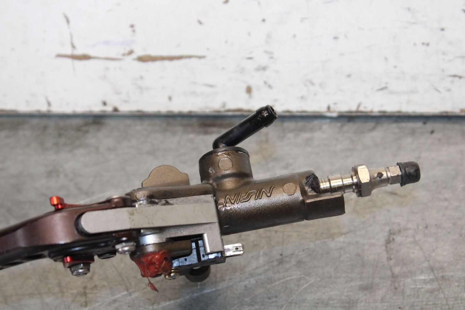 03-04 KAWASAKI NINJA ZX6RR FRONT BRAKE MASTER CYLINDER w/ CRG LEVER BB684