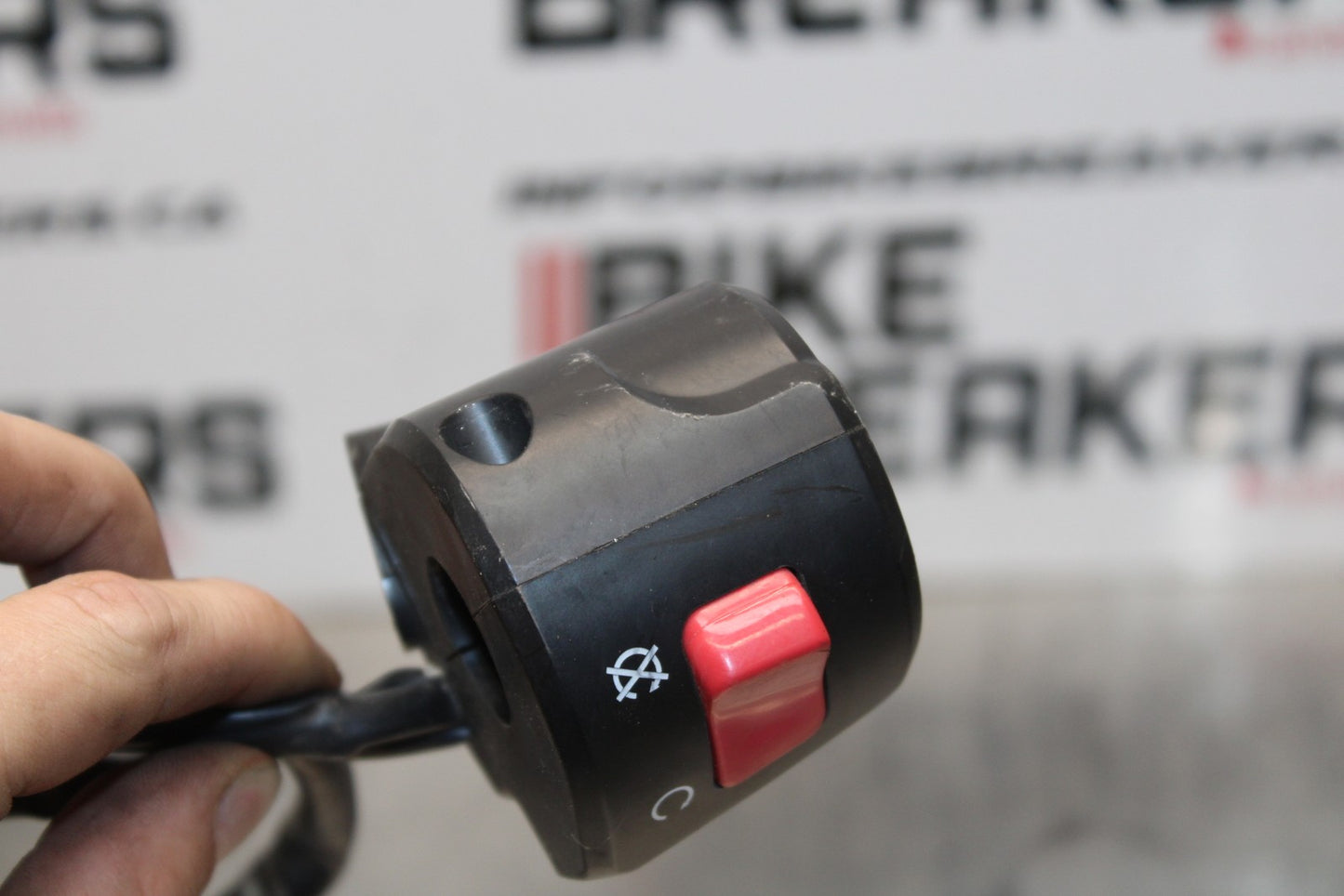 13-17 KAWASAKI NINJA 300 EX300 ABS RIGHT CLIP ON KILL OFF START SWITCH  BB187