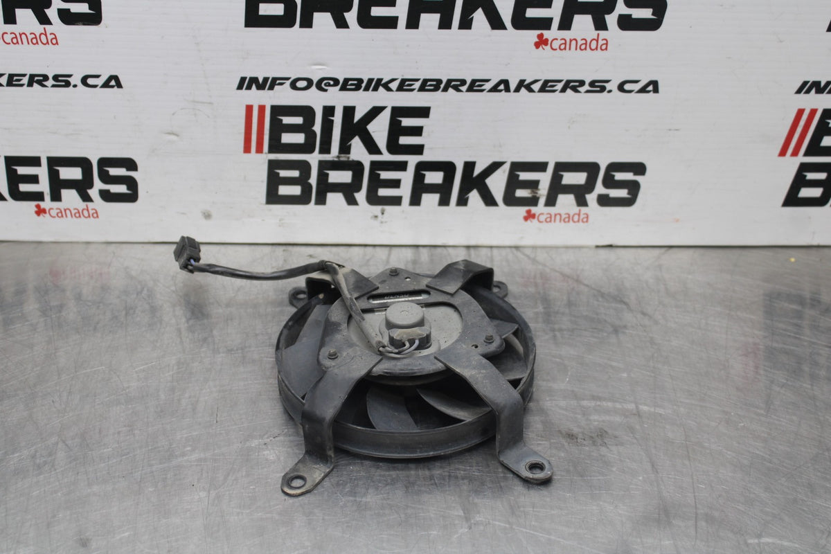08 KAWASAKI NINJA 650 EX650 ENGINE RADIATOR COOLING FAN BB797