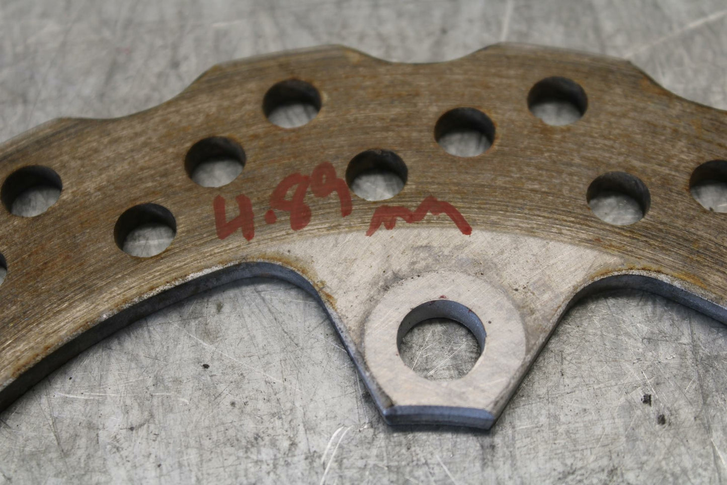 19-20 KAWASAKI NINJA ZX6R REAR ROTOR BACK BRAKE DISC BB419