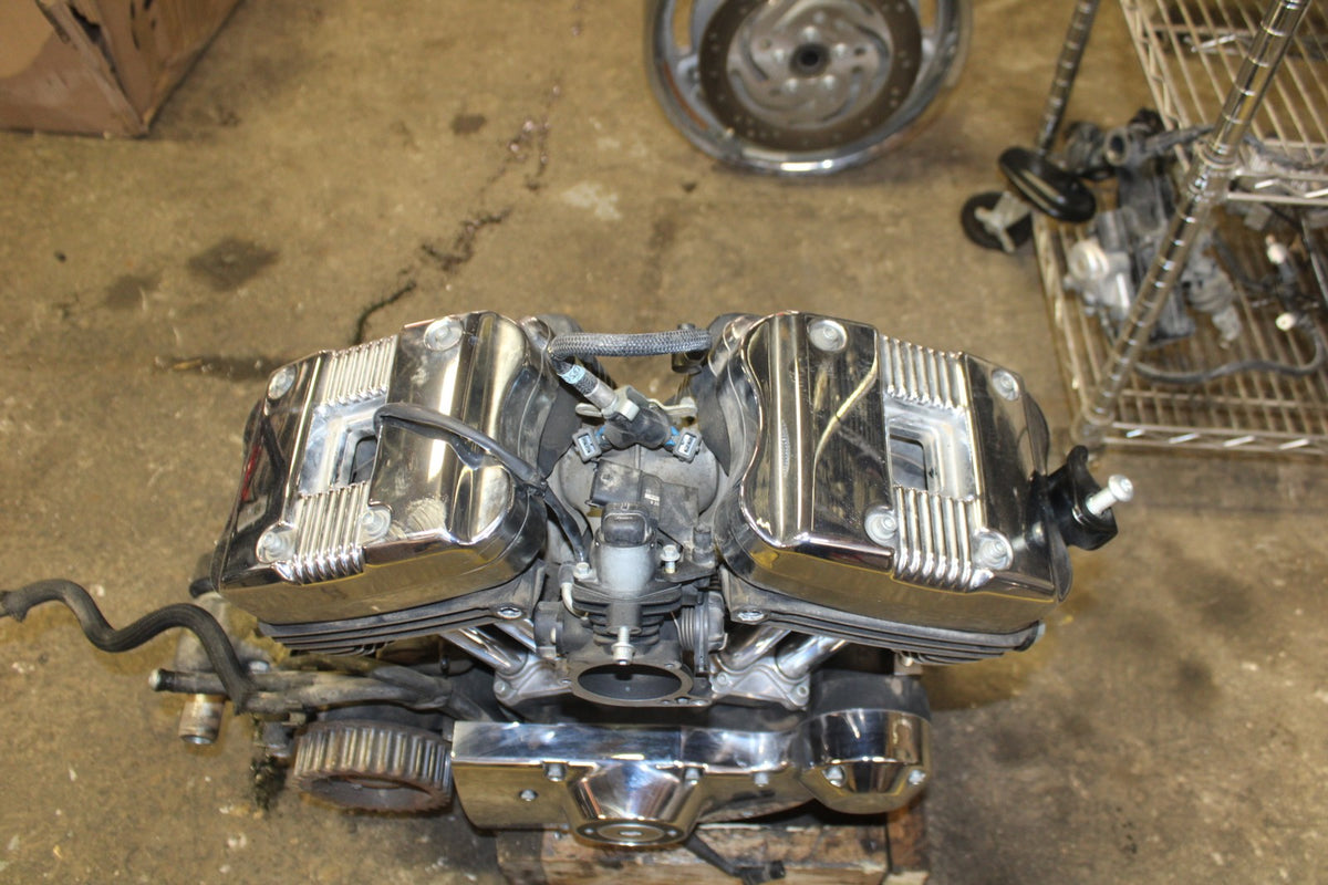 09 HARLEY-DAVIDSON SPORTSTER 1200 CUSTOM XL1200C ENGINE MOTOR BB776