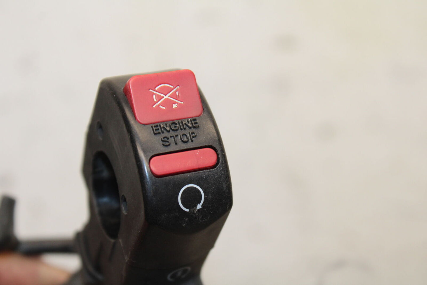 07-12 HONDA CBR600RR RIGHT CLIP ON HANDLE KILL OFF START SWITCH SWITCHES BB672