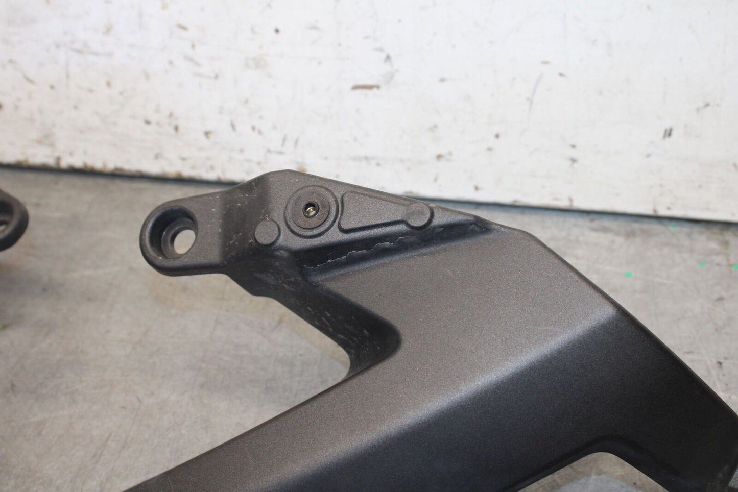 09-12 KAWASAKI NINJA ZX6R RIGHT LEFT MID UPPER SIDE FAIRING COWL PLASTIC BB698