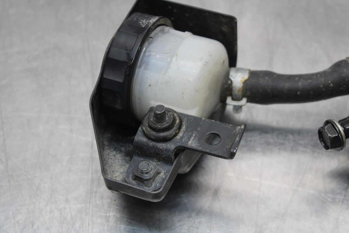 08 KAWASAKI VULCAN 900 REAR BACK BRAKE MASTER CYLINDER W RESERVOIR BB184