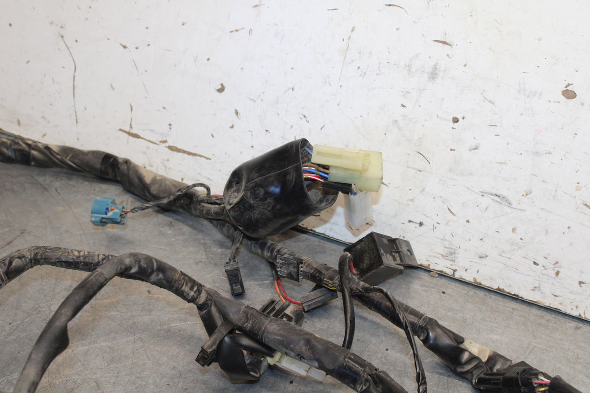 09-15 YAMAHA FZ6R MAIN ENGINE WIRING HARNESS MOTOR WIRE LOOM BB686
