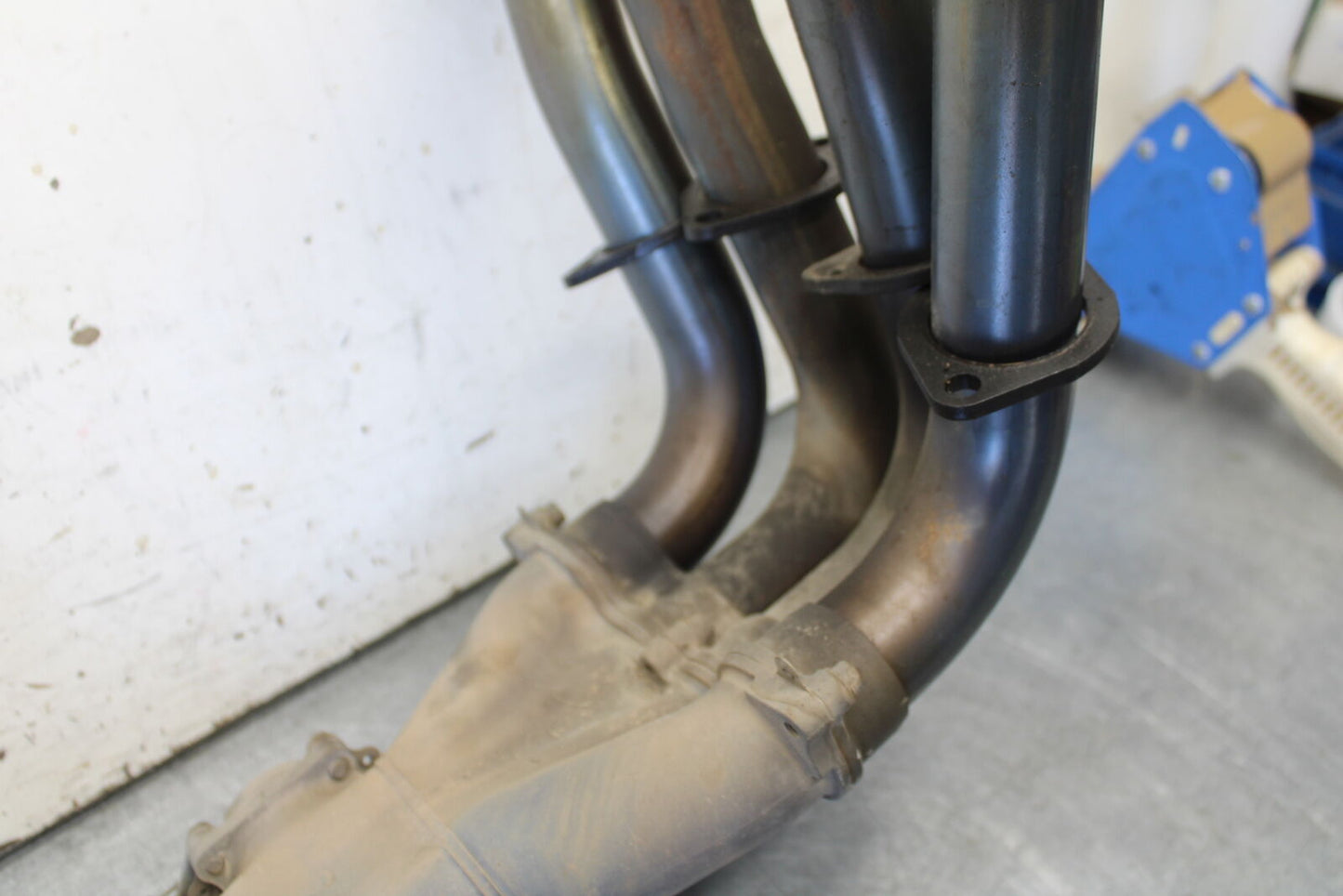 07-08 YAMAHA YZF R1 EXHAUST HEADER PIPES MANIFOLD BB675