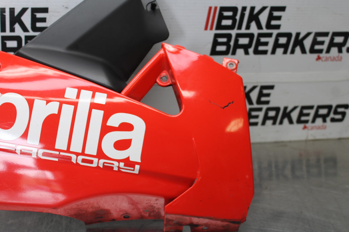15 APRILIA RSV4 FACTORY APRC ABS RIGHT LOWER BOTTOM BELLY SIDE FAIRING BB901