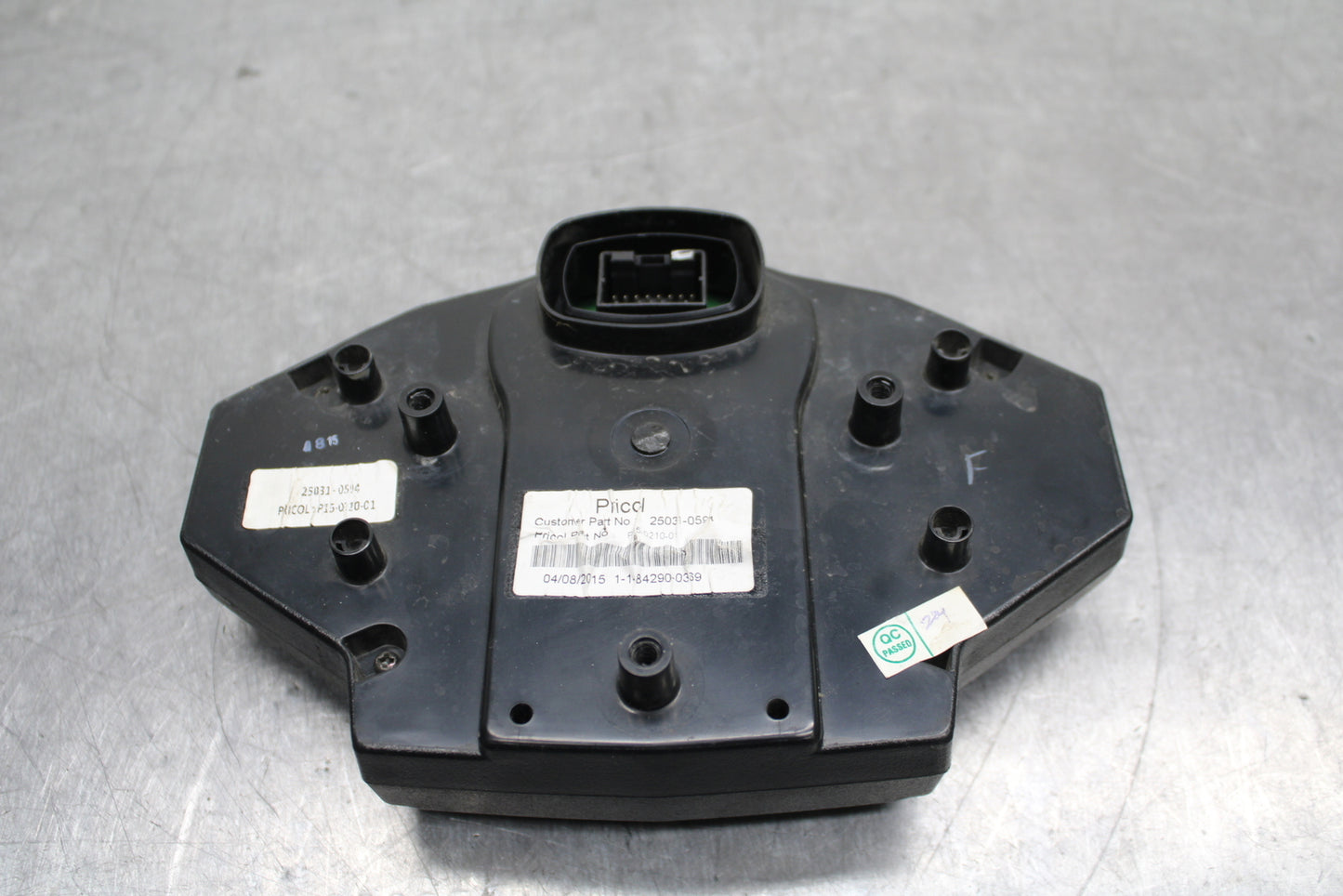 12-17 KAWASAKI NINJA 650 SPEEDO TACH GAUGES DISPLAY CLUSTER SPEEDOMETER BB129