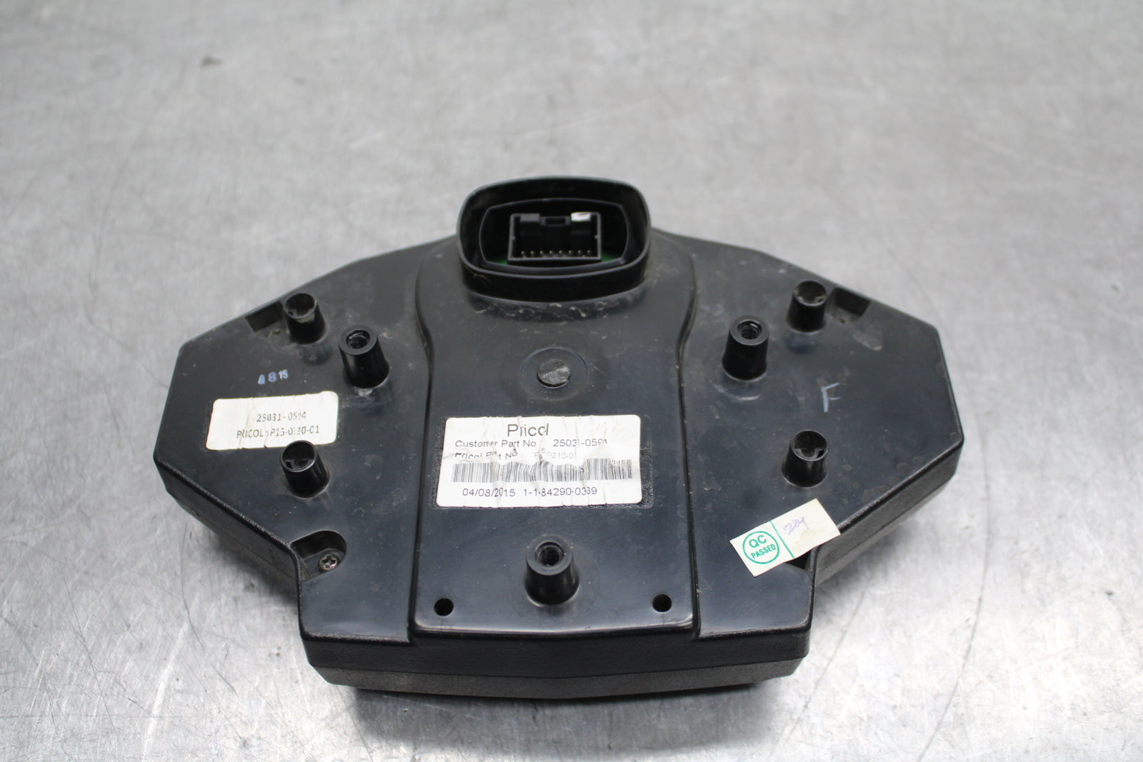 12-17 KAWASAKI NINJA 650 SPEEDO TACH GAUGES DISPLAY CLUSTER SPEEDOMETER BB129