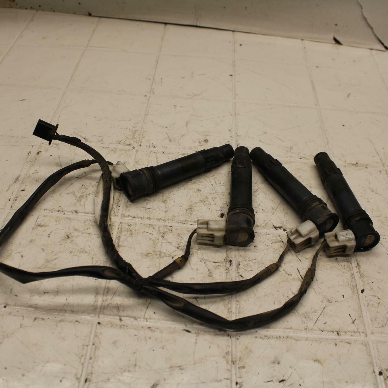 05-06 HONDA CBR600RR IGNITION COILS COIL SPARK PLUG CAPS BB399