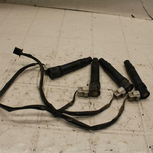 05-06 HONDA CBR600RR IGNITION COILS COIL SPARK PLUG CAPS BB399