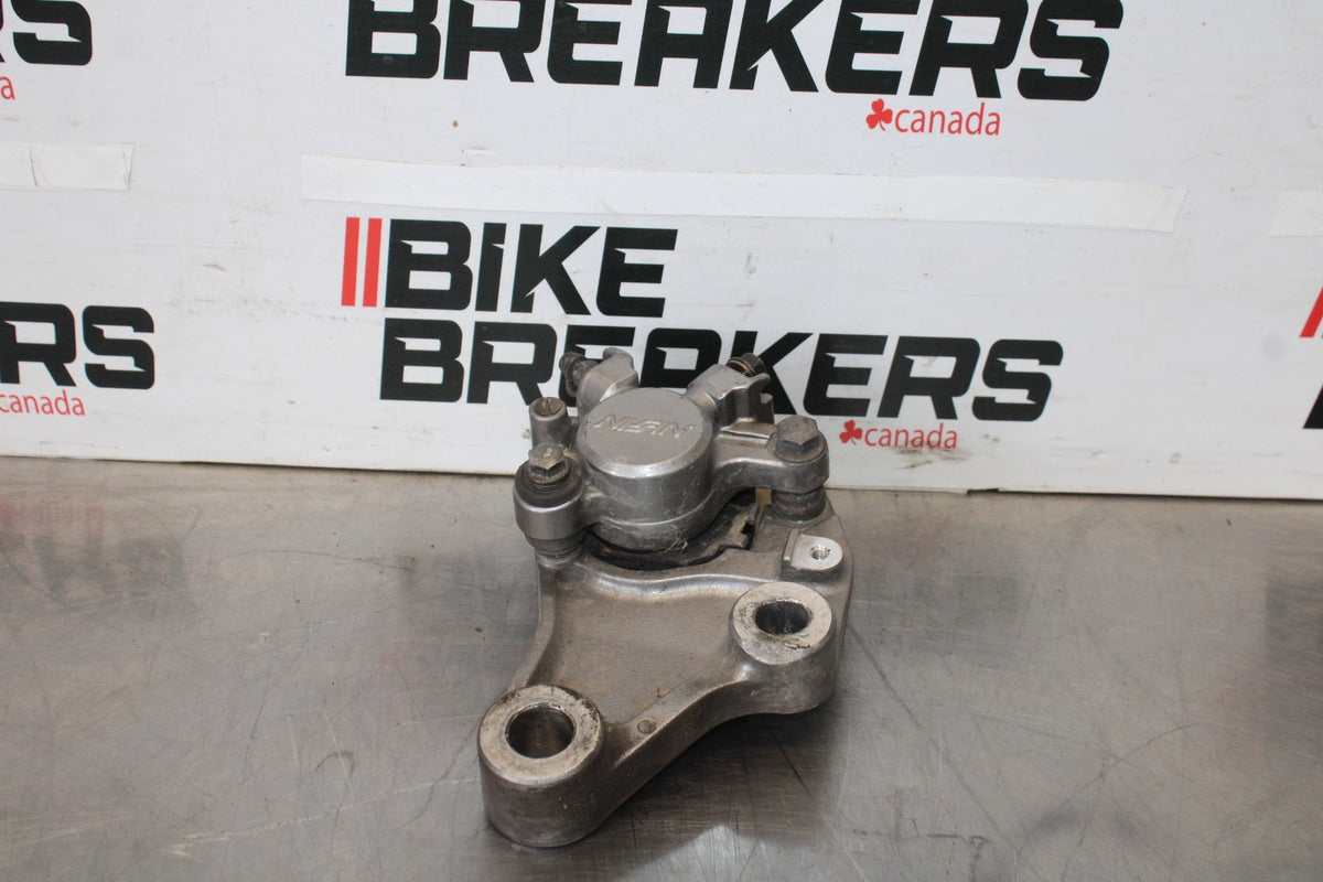 95 HONDA SHADOW 1100 REAR BACK BRAKE CALIPER W MOUNT BRACKET BB885